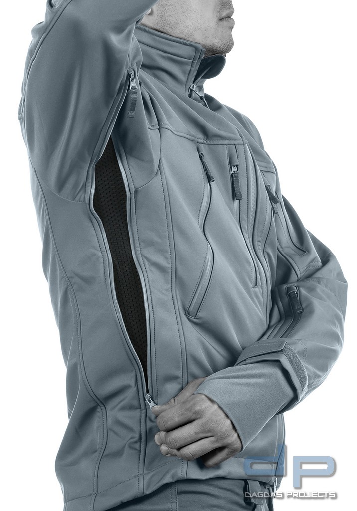 Softshell Jacke UF Pro Delta Eagle Gen.2 Farbe: Frost grey Größe: L