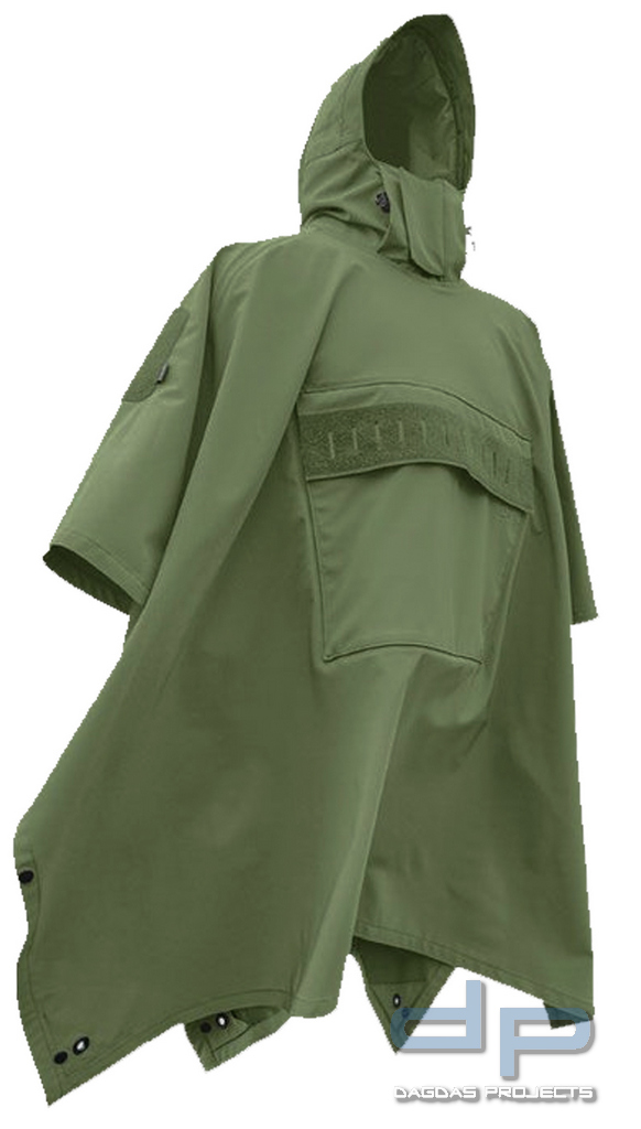 Hazard 4 Poncho Villa™ Technical Soft-Shell Mk2 (Regen Poncho) in Oliv und Blackcamo