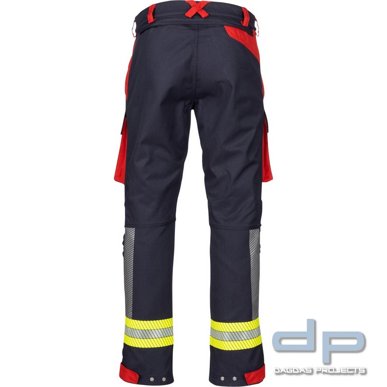 S-GARD Wildlandhose RANGER LITE; EN 11612, EN 15614, schwarzblau/rot