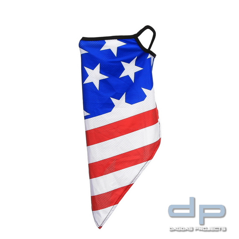 Schutzmaske mit Ohrbügel großer Star USA style 5