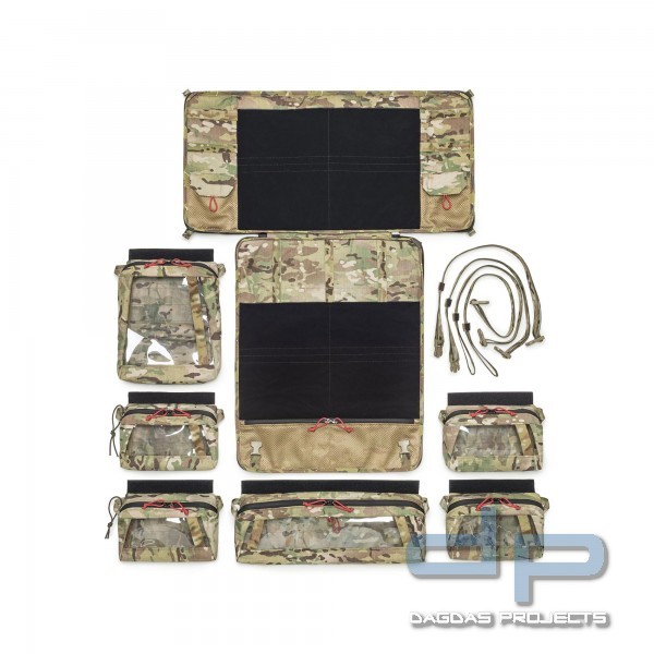 BLACKFOLIUM TRAUMA SHEET BAG KIT - 35 ERSTE HILFE MEDIC TASCHE IN RANGER GREEN