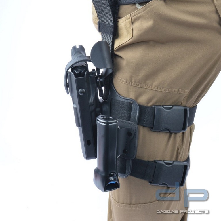 COP® 9283 TAC Halter für FUG /RSG mit Clip, beidseitige Trageweise (vertikal)