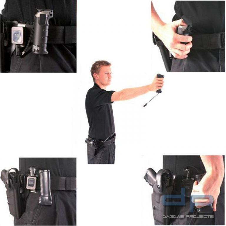 Sprayholster P175 schwarz, 50mm BL, um 360° drehbar