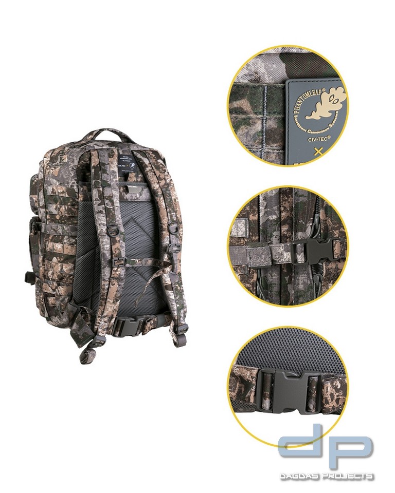 US ASSAULT PACK SM LASER CUT WASP I Z1B VPE 2
