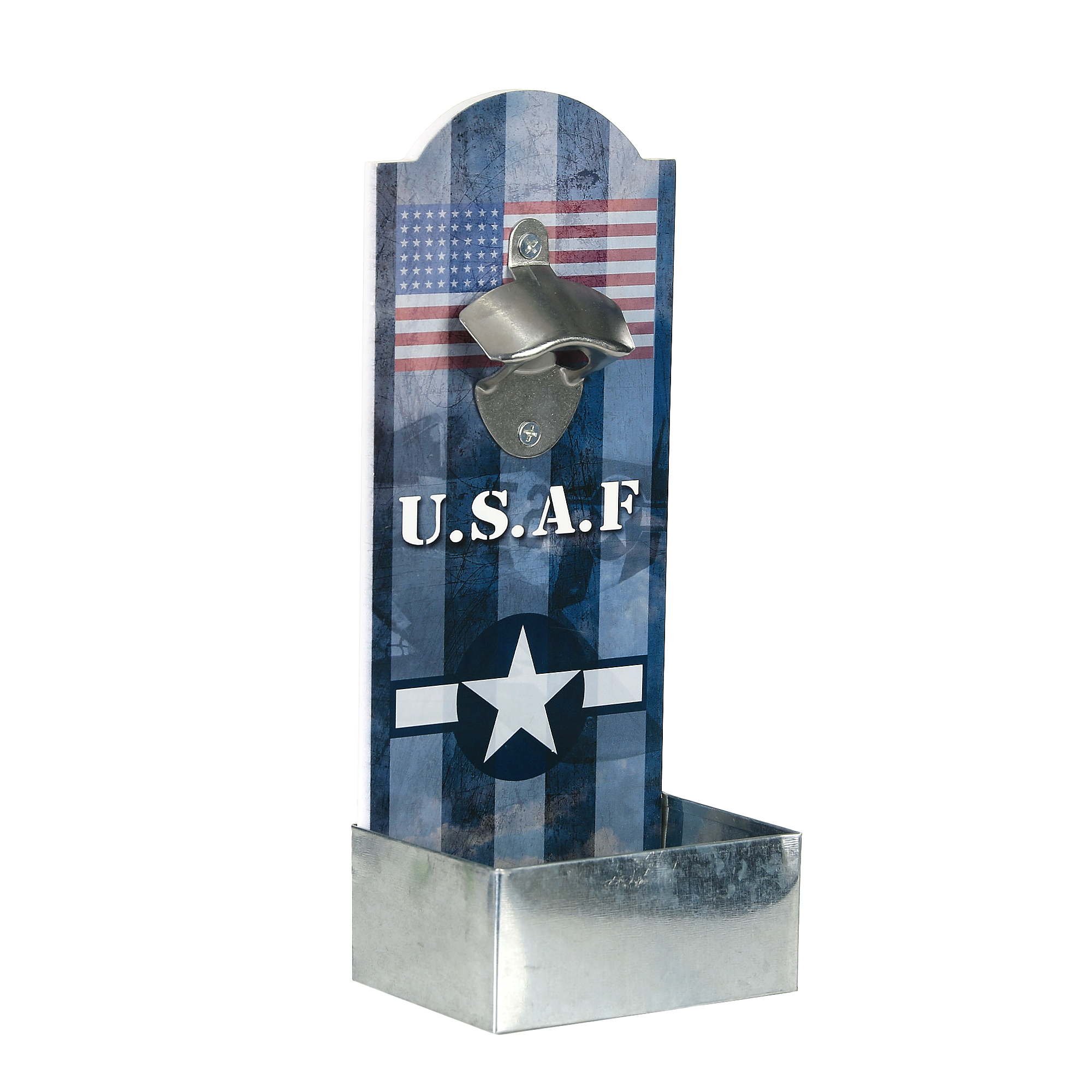 Flaschenöffner Wand U.S.A.F.