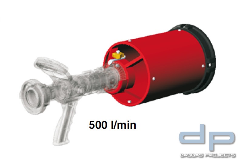 Schaumvorsatz -M- Strahlrohr 235 - 500