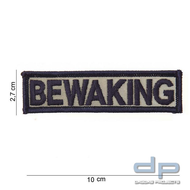 Emblem Stoff Bewaking