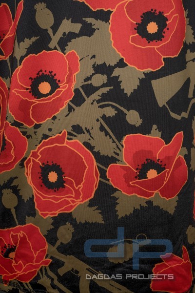 OTTE GEAR SHADE SHIRT UPF 50+ LONGSLEEVE MIT UV-SCHUTZ POPPIES OF WAR