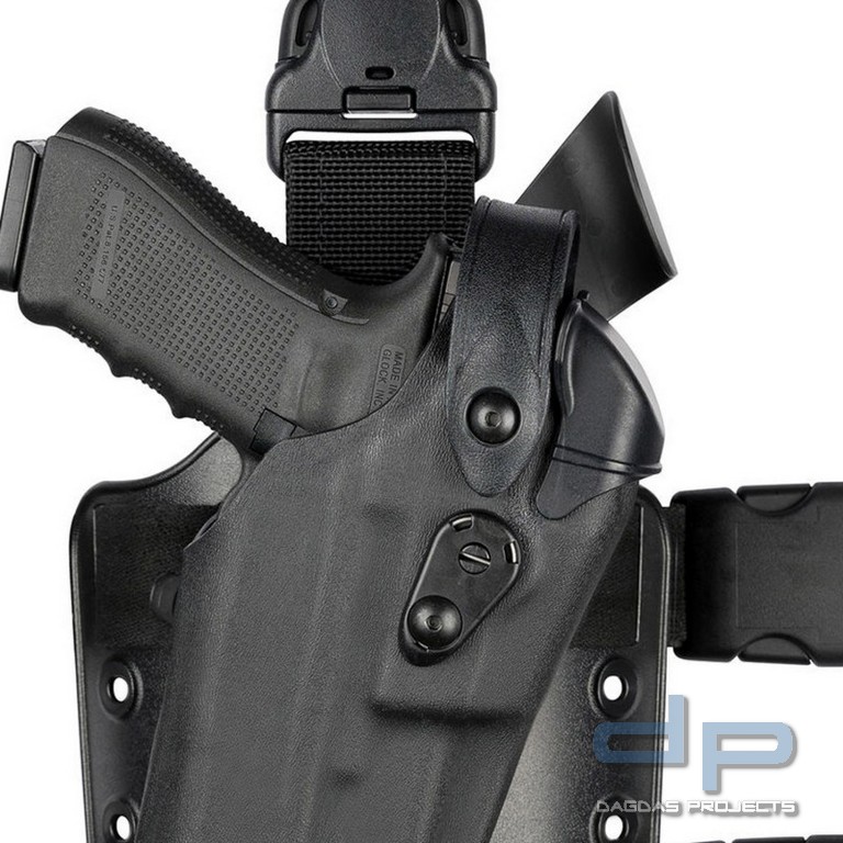 SAFARILAND® Taktisches Holster 6305RDS Rotpunkt/Licht-Laser ALSTM/SLS STX