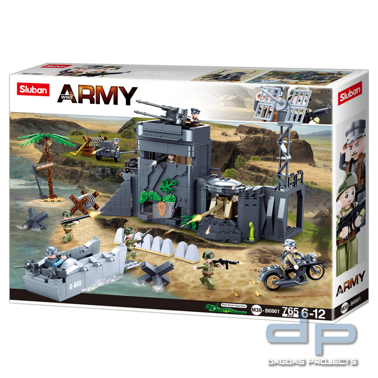 Sluban The Atlantic Wall M38-B0861 #16114
