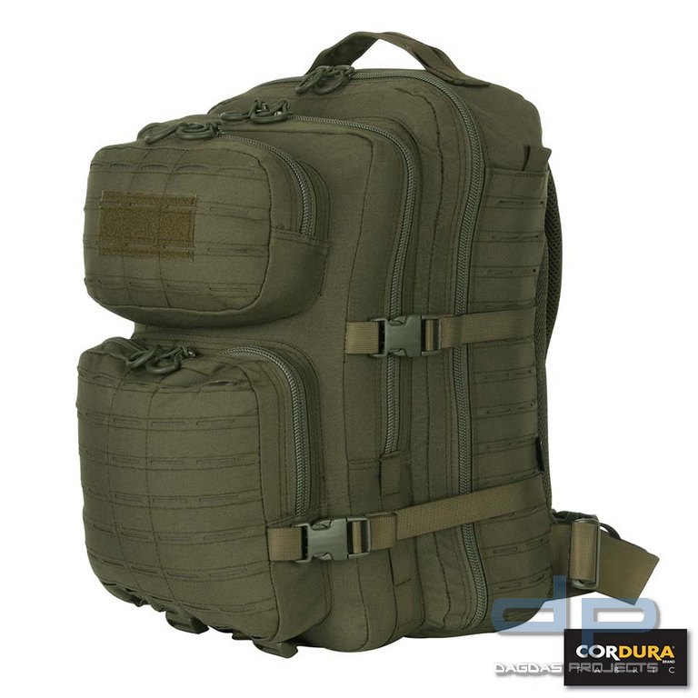 Lasercut 3-days assault Rucksack Cordura LQ16172 in verschiedenen Farben