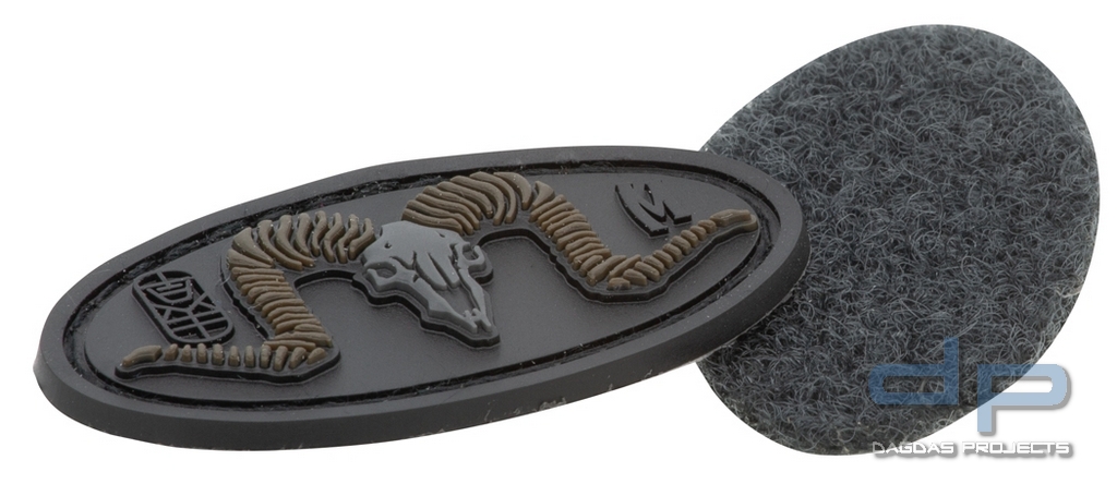 Maxpedition Rubber Patch RAM SKULL St.
