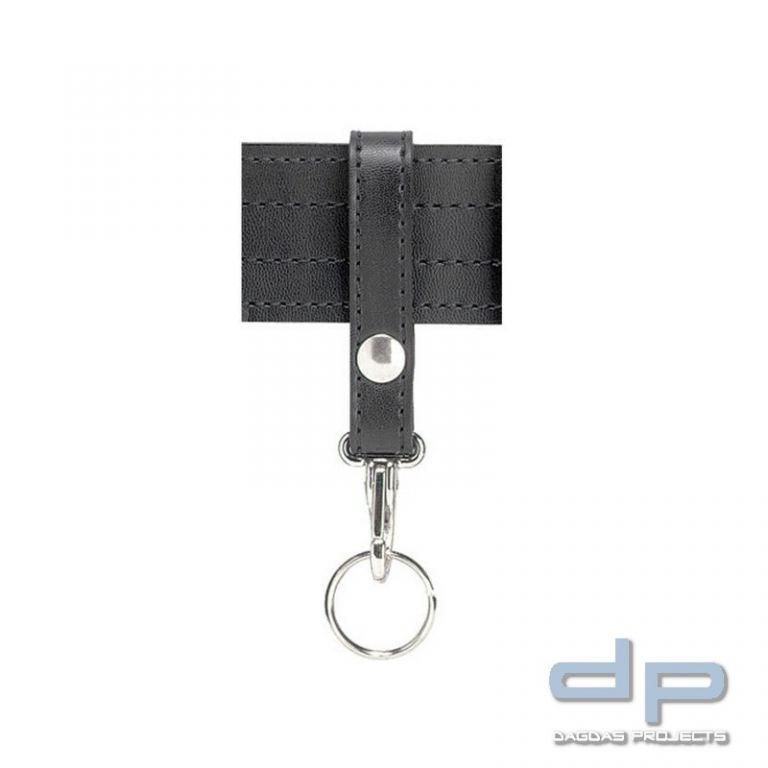 Schlüsselhalter SAFARILAND® 169 plain, mit verchromten Druckknopf