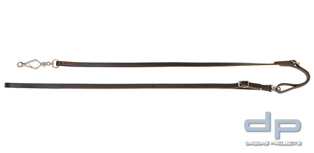 Umhängeleine Sattelleder