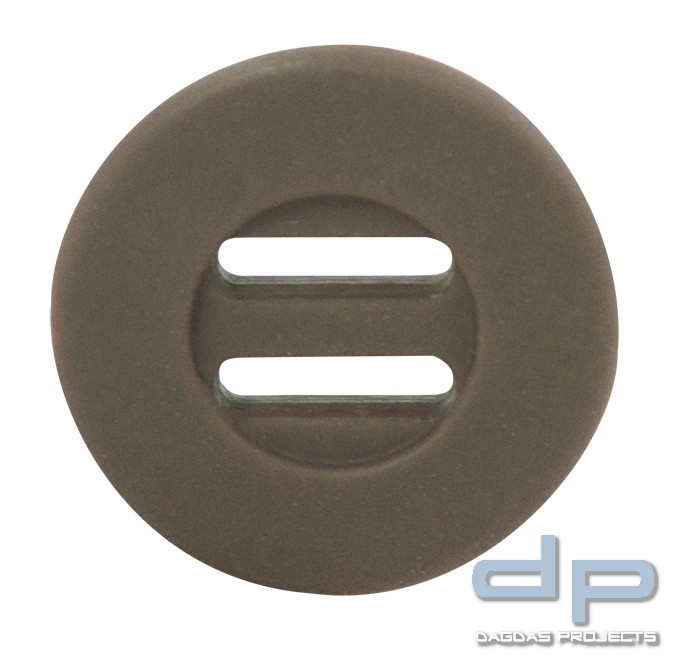 Slotted Buttons 30 mm 10er Set verschiedene Farben