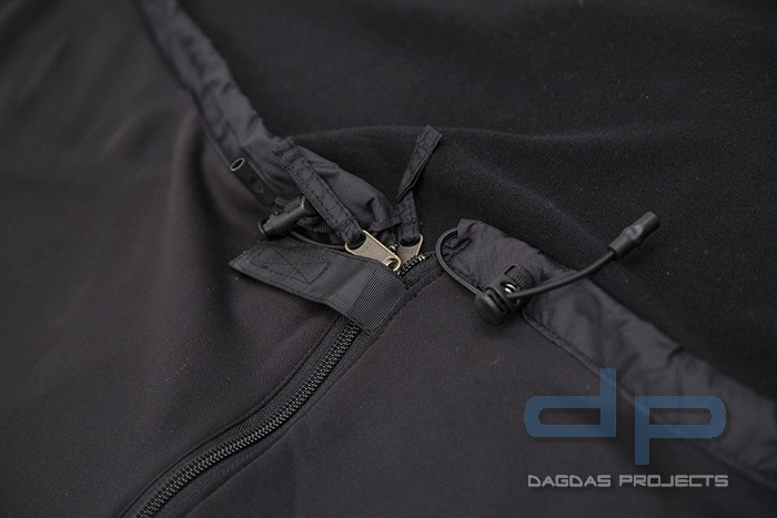 Carinthia Grizzly Zip Mid Fleece Inlett in schwarz