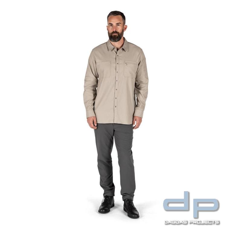 5.11 HAWTHORN L/S SHIRT Farbe: Khaki Größe Large