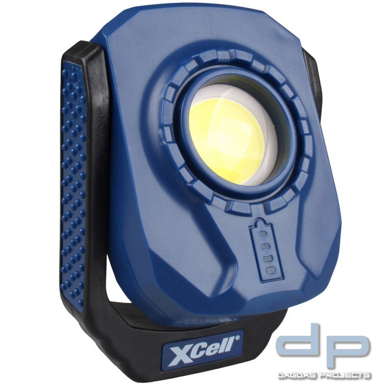 XCell Work Pocket 6W LED-Akku-Leuchte, 360°, Clip, Haken, Magnet, USB-C