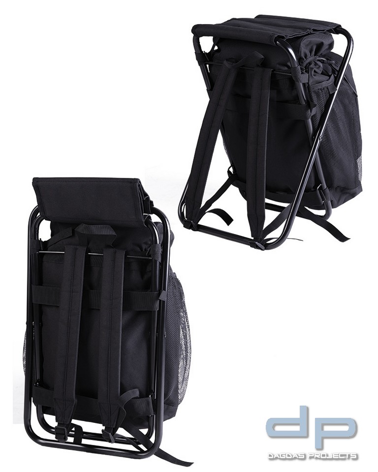 ANSITZRUCKSACK M.HOCKER SCHWARZ VPE 2