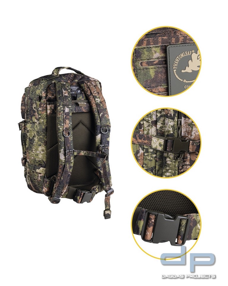 US ASSAULT PACK LG LASER CUT WASP I Z3A VPE 2
