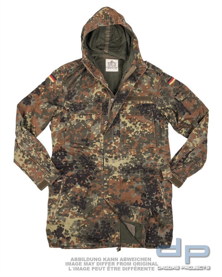 BW FELDJACKE (PARKA) FLECKT.M.FU.Neuw. VPE 5