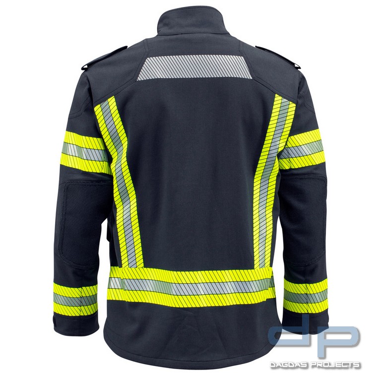 S-GARD Dienstjacke ENDURANCE HIGH-VIS Nomex-Viskose Elasthan, mit Reflex