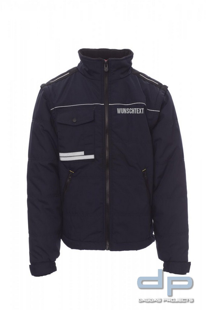 Payper Behördenjacke "WARM 2.0" in verschiedenen Farben mit Aufdruck nach Wunsch in Reflex Silber