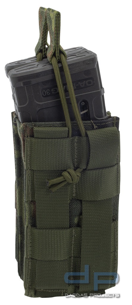 RECON PRO Doppelmagazintasche 5,56 Känguru in Flecktarn