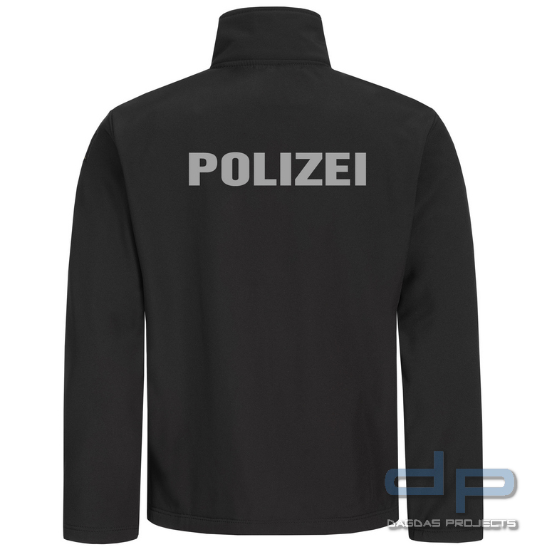 Schnittschutz-Funktionsjacke Oldenburg schwarz mit Wunschaufdruck in reflex silber