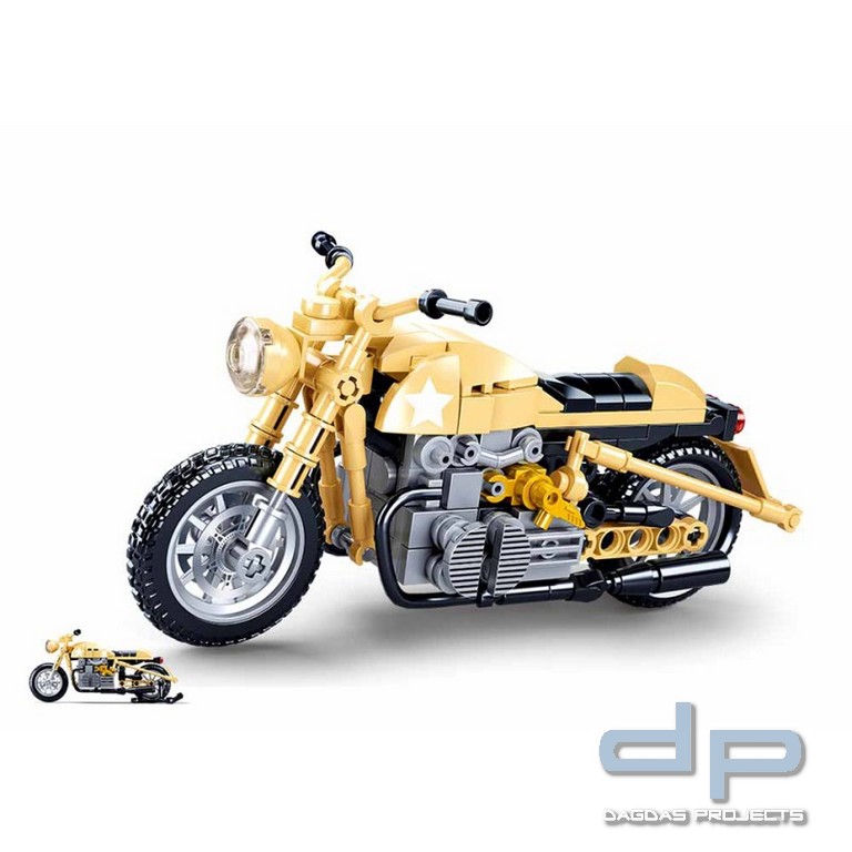 Sluban Army motor M38-B0959 #16187