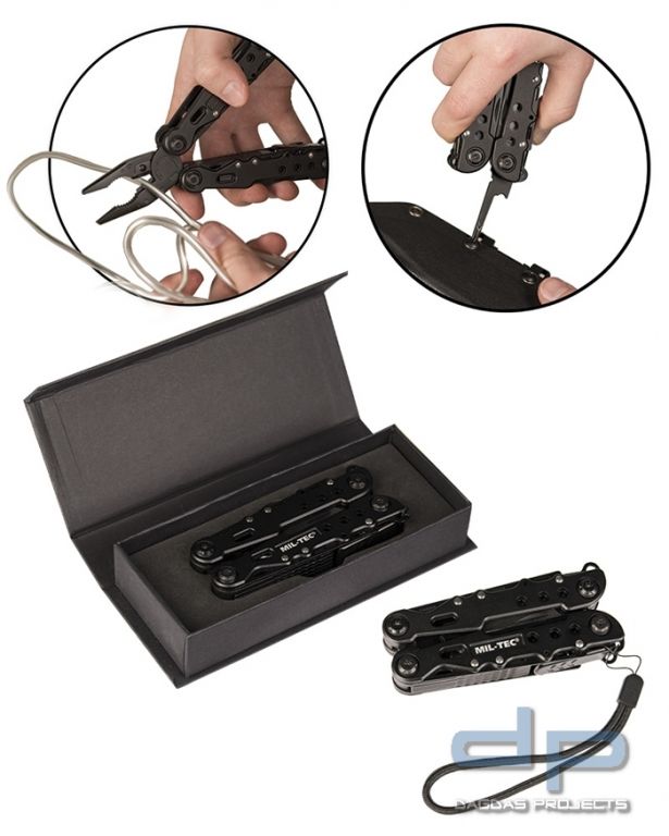 Mil-Tec Multitool Black Cobra