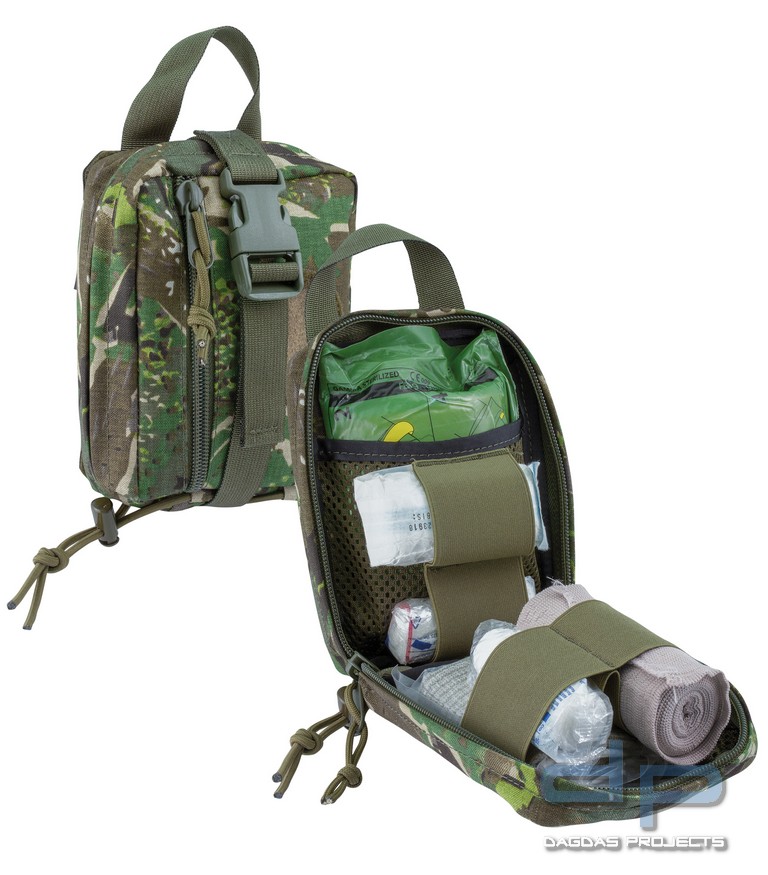 TEMPLARS GEAR RIP-OFF FIRST AID POUCH in Concamo Green
