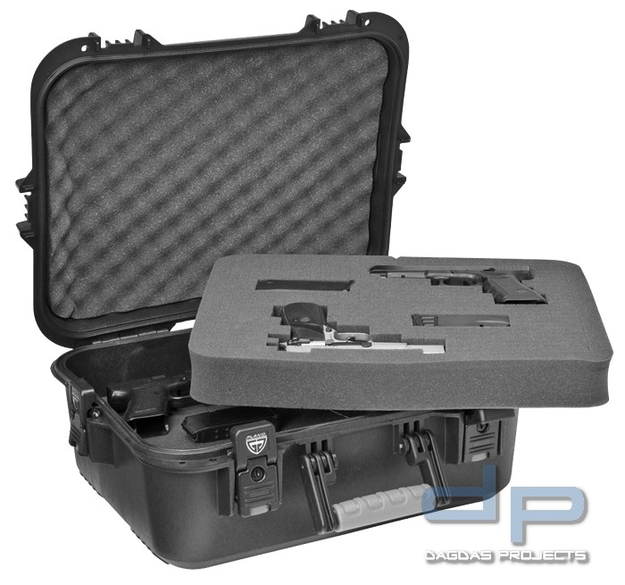 Plano All-Weather Pistol Case mit Schloss X-Large