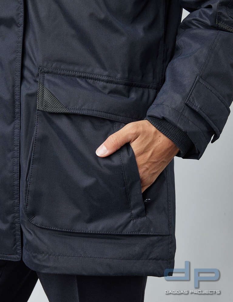 Behörden Parka für Damen mit Aufdruck nach Wunsch in reflex silber