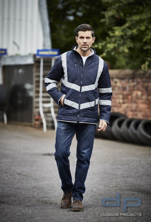 Hi Vis Kensington Jacket (with Fleece Lining) verschiedene Farben