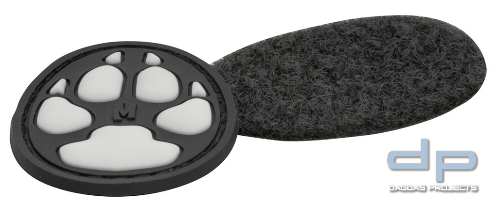 Maxpedition Rubber Patch DOG TRACK Glow