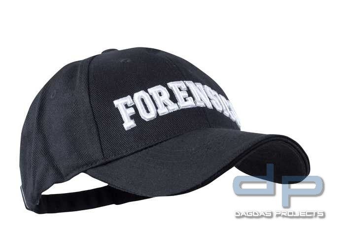 Baseball Cap Schwarz 3-D Forensics