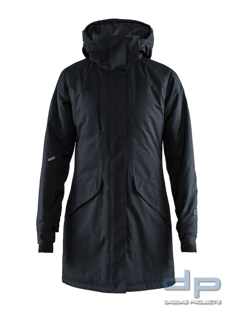 Craft Mountain padded Parka Schwarz für Damen
