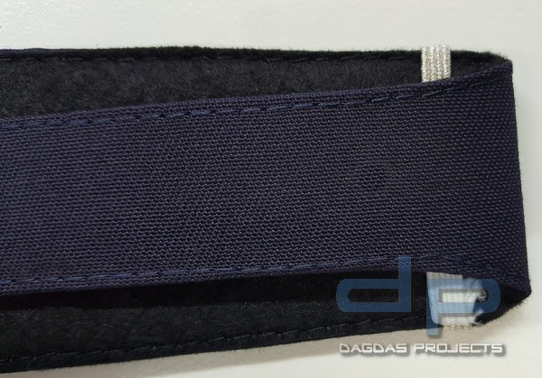 AUFSCHIEBESCHLAUFE AUS TRESSE, 4MM BREIT, (PAAR), SILBER
