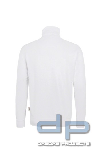 Zip Sweat 70/30 Bw./Pes. in weiß