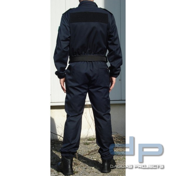 Polizei-Einsatzoverall mit Wunschtext