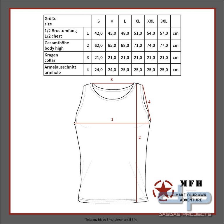 US Tank-Top, oliv, 170 g/m²