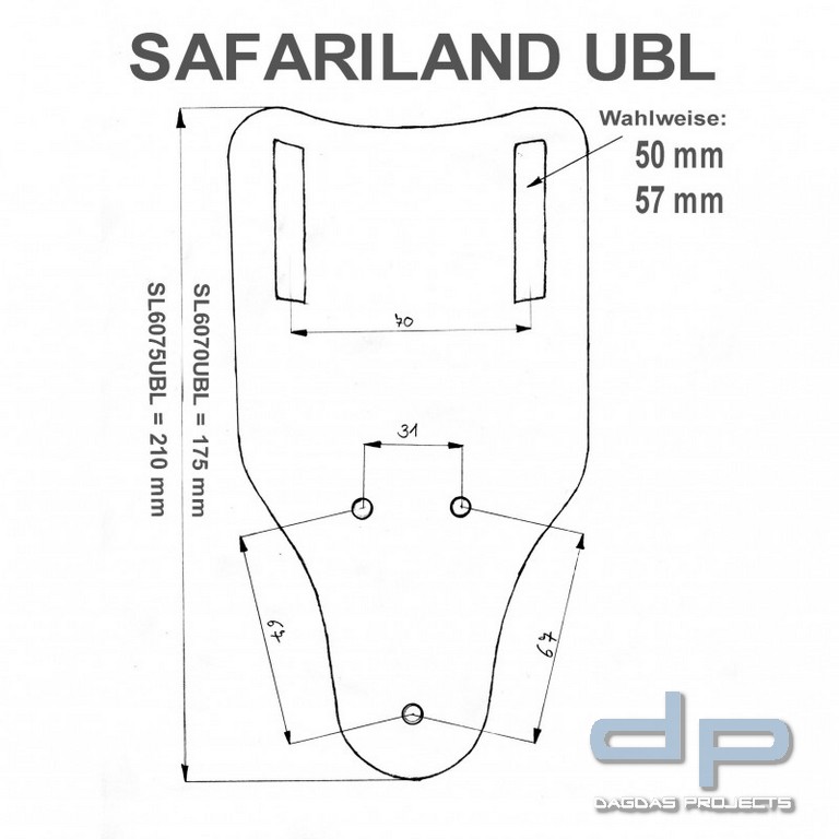 UBL-Wechselsteg SAFARILAND® 6075