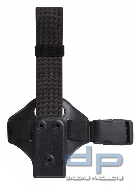 Beinplatte SAFARILAND® 6004 TAC Mini schwarz, mit kompletter Bebänderung