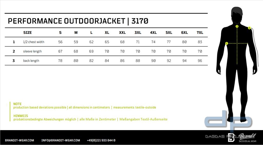 Performance Outdoorjacket in verschiedenen Farben