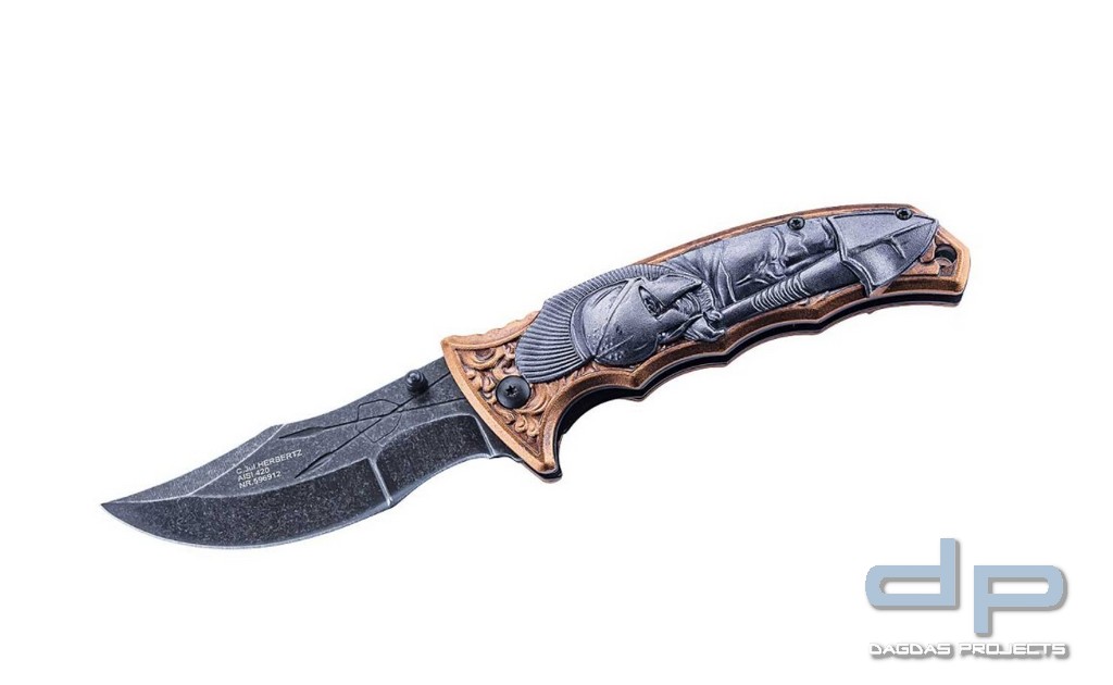 Einhandmesser Motiv Spartiat