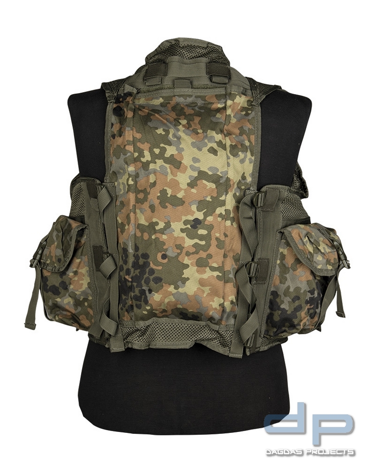 EINSATZWESTE TACTICAL (9 TA.) FLECKTARN VPE 2