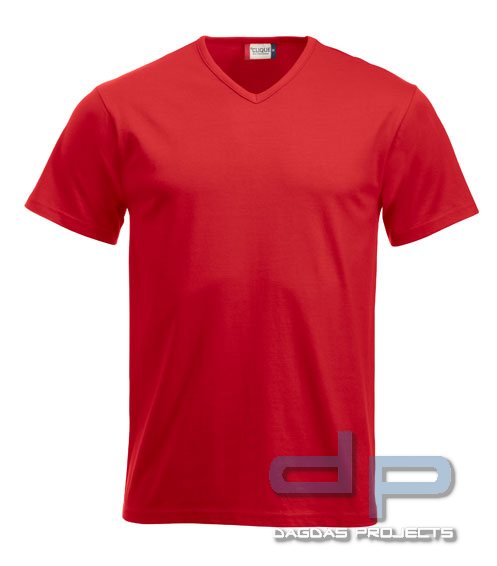 Behörden T-Shirt V-neck mit Wunschaufdruck in verschiedenen Farben