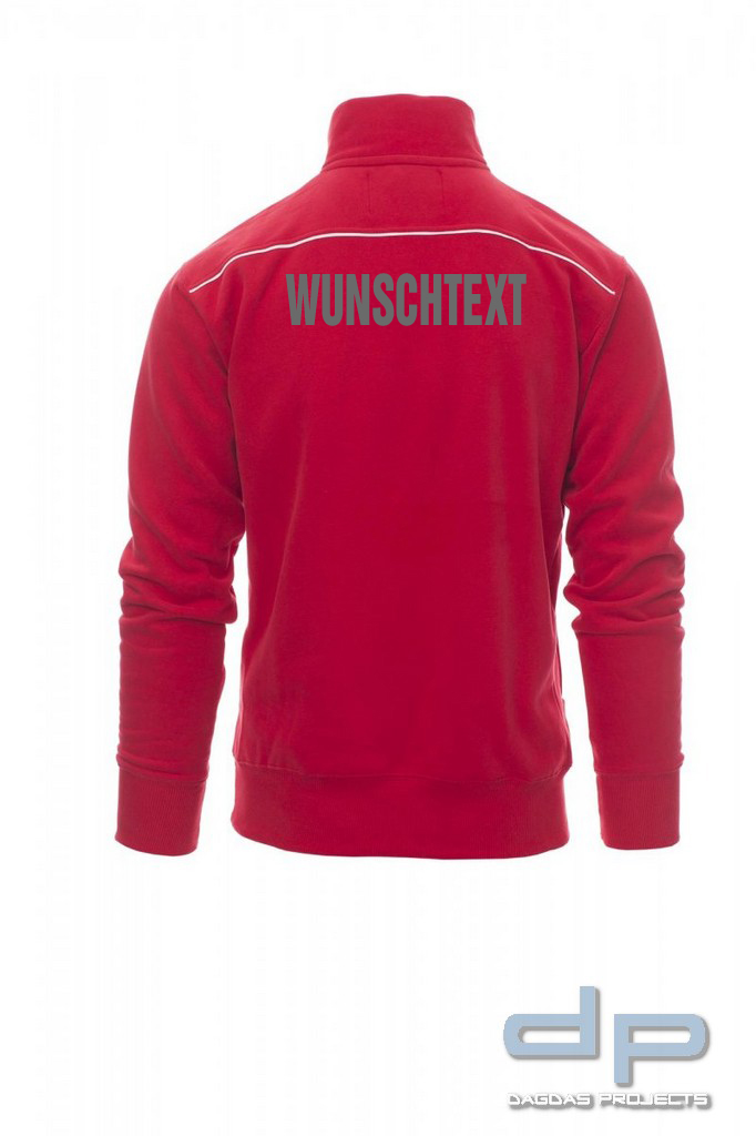 Payper Behörden Sweatshirt mit Half Zip in verschiedenen Farben mit Aufdruck nach Wunsch