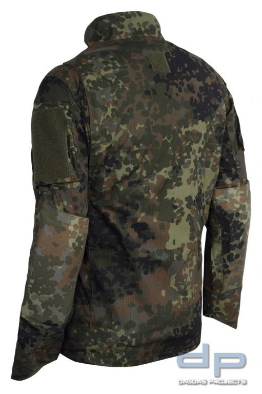 TACGEAR Commando-Feldbluse Flecktarn